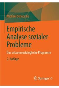Empirische Analyse Sozialer Probleme