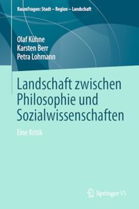 Landschaft zwischen Philosophie und Sozialwissenschaften
