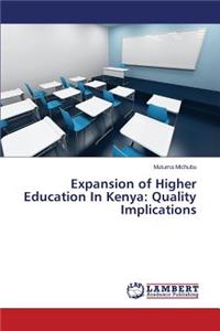 Expansion of Higher Education In Kenya