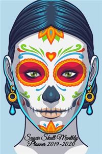 Sugar Skull Monthly Planner 2019-2020