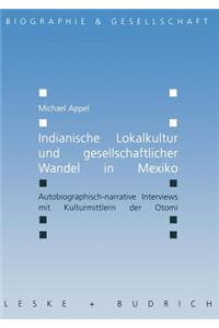 Indianische Lokalkultur Und Gesellschaftlicher Wandel in Mexiko