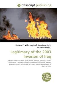 Legitimacy of the 2003 Invasion of Iraq