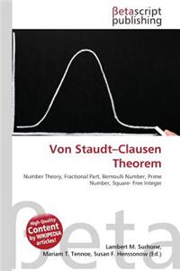 Von Staudt-Clausen Theorem