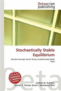 Stochastically Stable Equilibrium