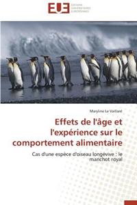 Effets de l'Âge Et l'Expérience Sur Le Comportement Alimentaire