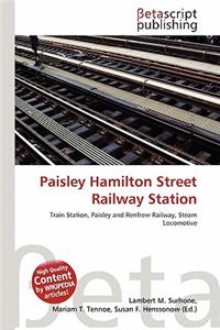 Paisley Hamilton Street Railway Station