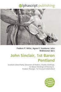John Sinclair, 1st Baron Pentland