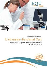 Lieberman-Burchard Test