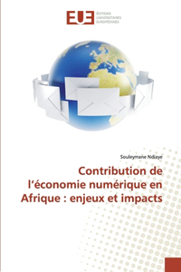 Contribution de l'économie numérique en Afrique