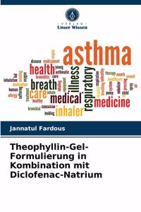Theophyllin-Gel-Formulierung in Kombination mit Diclofenac-Natrium