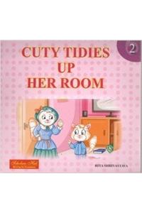 Cuty ties her room up-2.