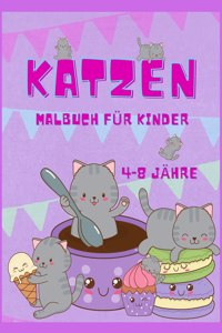 Katze Färbung Buch für Kinder
