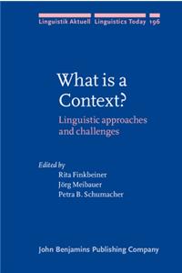 What is a Context?