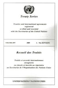 Treaty Series 2597 2009 I