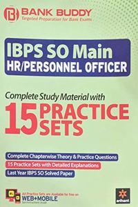 15 Practice Sets IBPS SO Main HR Personnel Officer (Old edition)