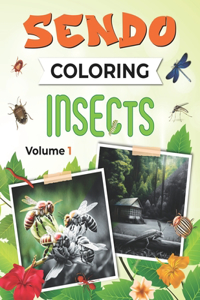 Sendo Coloring Insects Vol 1