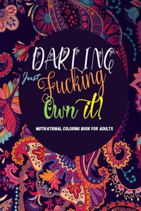 Motivational coloring book for adults: Inspirational quotes coloring book: Adult swearing coloring book for men and women