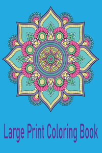 Large Print Coloring Book