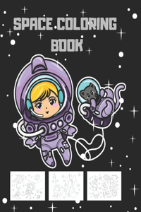 Space Coloring Book