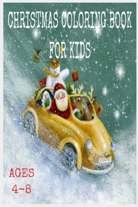 Christmas Coloring Book for Kids Ages 4-8 Coloring Book Volume 1