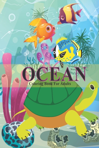 Ocean Coloring Book For Adults