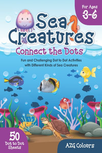 Sea Creatures Connect the Dots For Ages 3-6