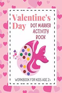 Valentine's Day Dot Marker Activity Book
