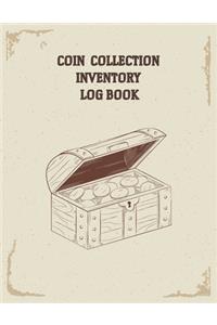 Coin Collection Inventory Log Book