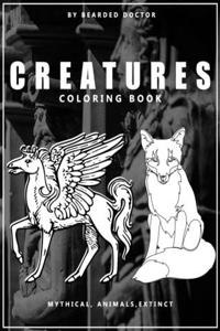 Creatures Coloring Book