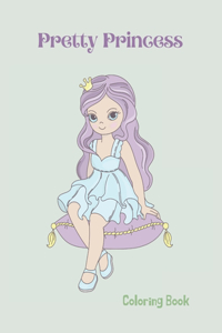 Pretty Princess Coloring Book