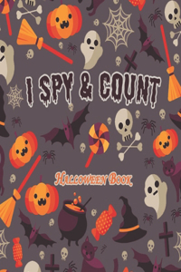 I Spy and Count Halloween Book