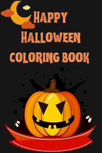 Happy Halloween Coloring Book