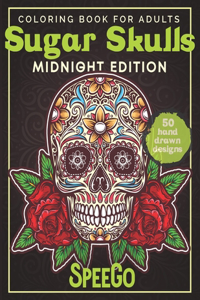 Sugar Skulls Coloring Book For Adults