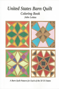 United States Barn Quilt Coloring Book