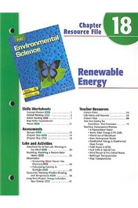 Holt Environmental Science Chapter 18 Resource File: Renewable Energy