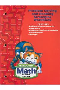 Harcourt Math Georgia Edition Problem Solving and Reading Strategies Workbook