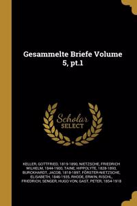 Gesammelte Briefe Volume 5, pt.1