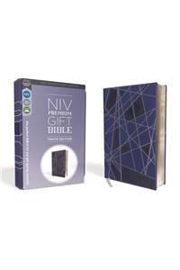 Niv, Premium Gift Bible, Youth Edition, Leathersoft, Blue, Red Letter Edition, Comfort Print