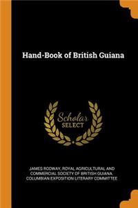 Hand-Book of British Guiana