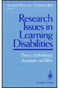 Research Issues in Learning Disabilities