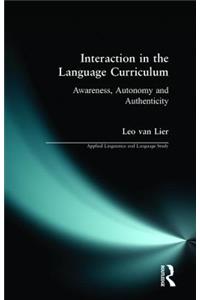 Interaction in the Language Curriculum