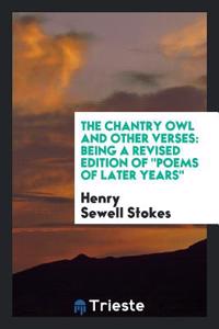 Chantry Owl and Other Verses