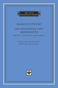 On Dionysius the Areopagite