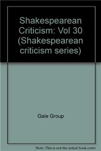 Shakespearean Criticism