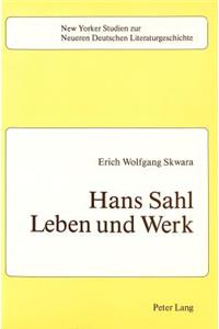 Hans Sahl: Leben und Werk