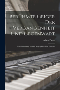 Berühmte Geiger Der Vergangenheit Und Gegenwart