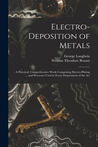 Electro-deposition of Metals