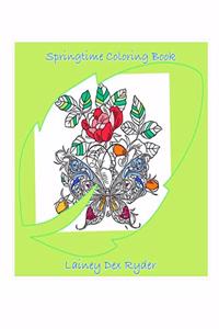 Springtime Coloring Book