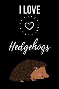 I Love Hedgehogs