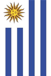 Uruguay Flag Notebook - Uruguayan Flag Book - Uruguay Travel Journal